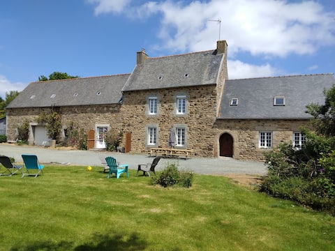 Large quiet farmhouse.