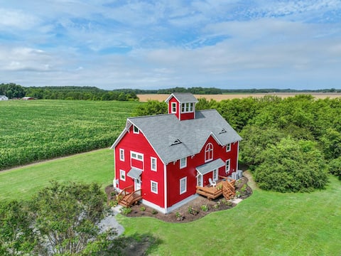 Coastal Red Barn Retreat