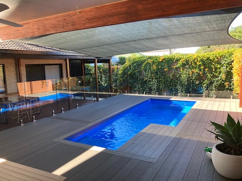 Central Yamba with private heated plunge pool