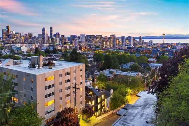 Duplex 4 BR With Rooftop views of Space Needle gallery image 3
