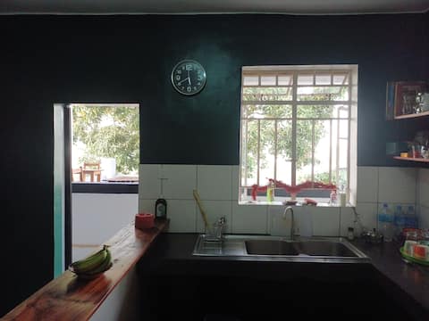 Single room in peaceful haven in middle of town