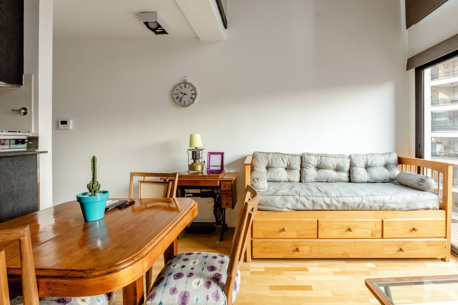 Apartamento duplex com 1 quarto e varanda em Belgrano