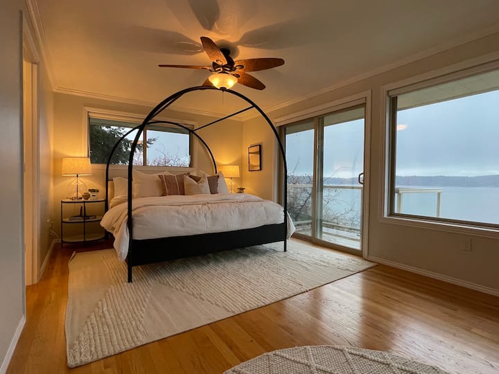 Hoofdslaapkamer boven