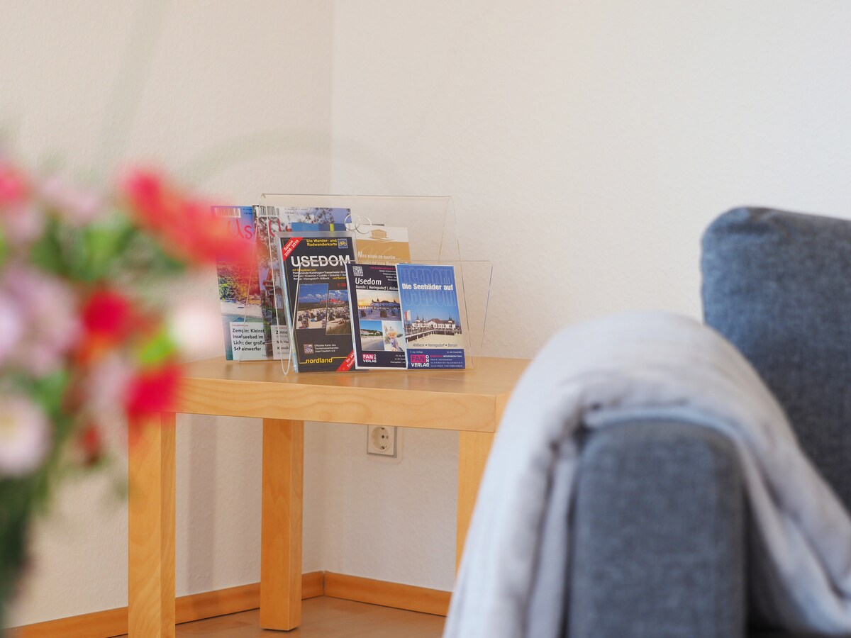 Top performing Airbnb: Apartment SONNENBLICK in seaside resort Ahlbeck/Usedom in Heringsdorf