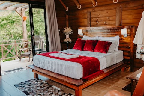 Top Airbnb: Cabana Voglio Vedere | Under the Mountains in Lauro Müller