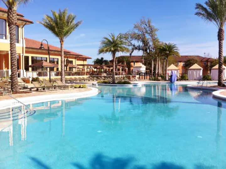 3 Mile To Disney, 1 Min Walk To Pool/slides, Free Wifi, Behind Oldtown &Fun Spot - Florida