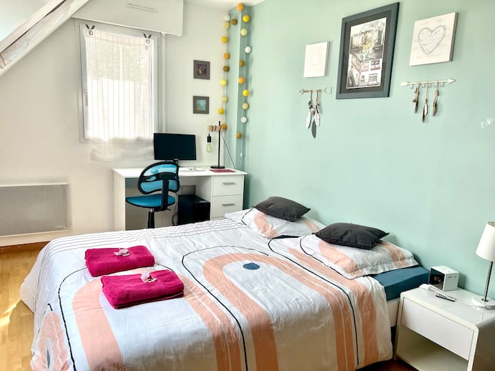 Chambre 4 : à l'étage