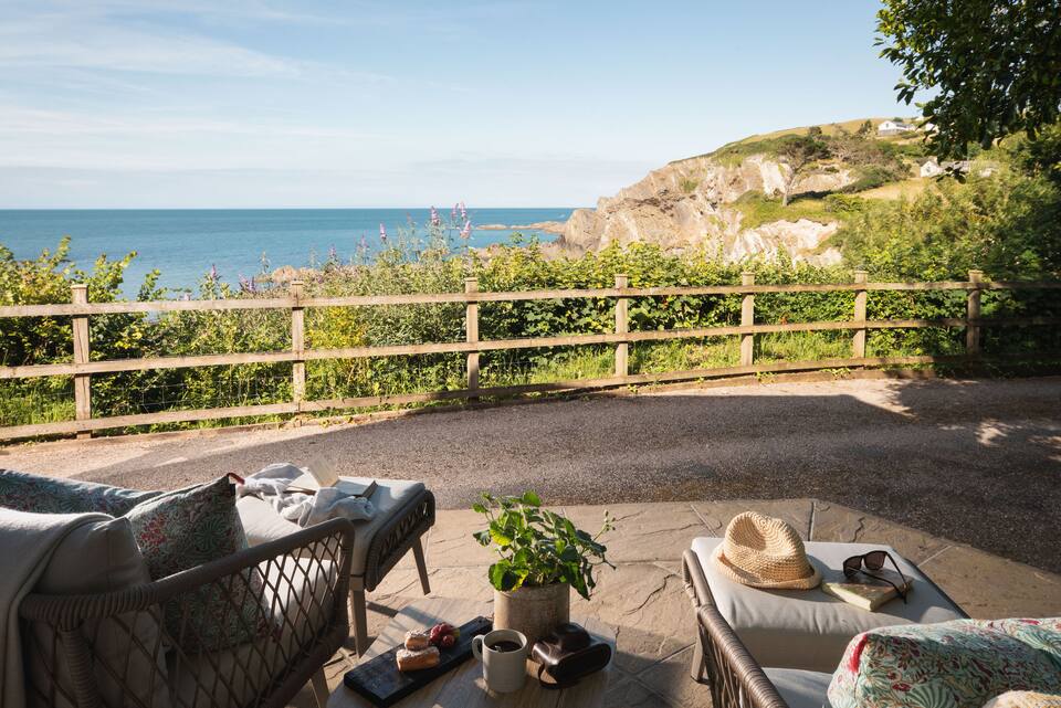 A cliffside boathouse on Lee Bay, Lee Bay, Devon, United Kingdom, photo 10 of 10
