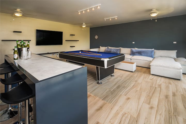 Stunning 3-king Master/private Pool/games Room - Sosúa