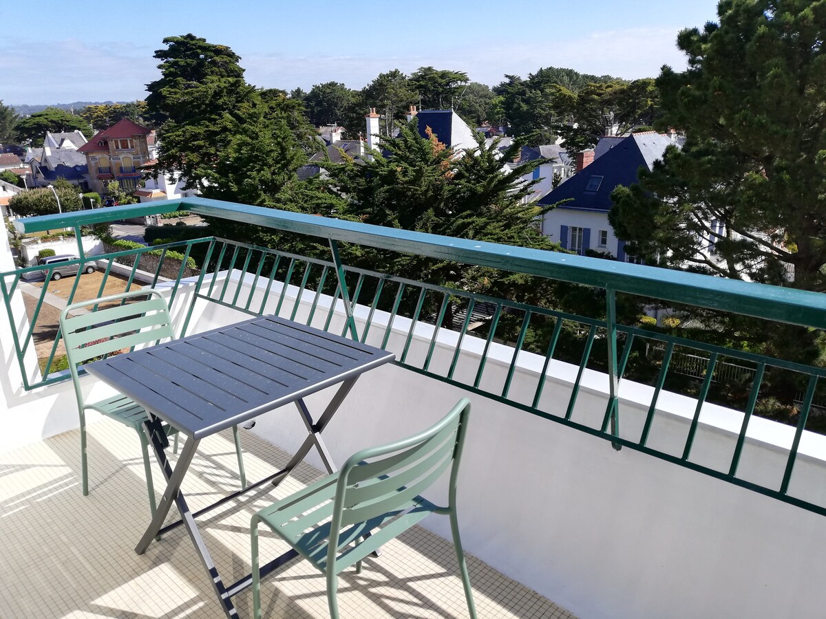 Top Airbnb: Cozy studio in Esplanade Benoît residence à La Baule Escoublac