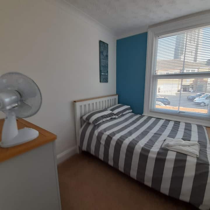 Bedroom two with new double bed