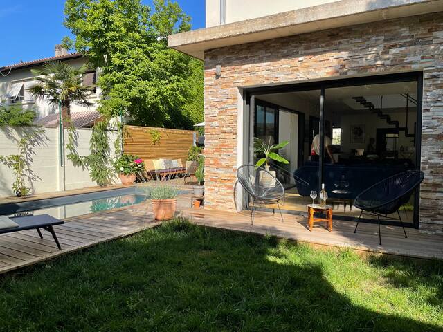 Maison contemporaine non mitoyenne Parc bordelais gallery image 5