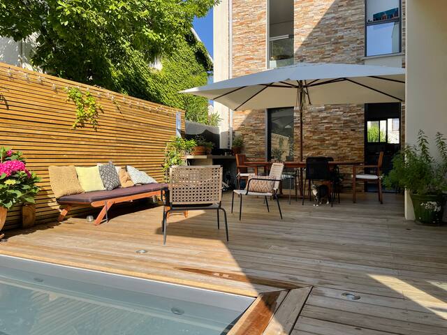 Maison contemporaine non mitoyenne Parc bordelais gallery image 2