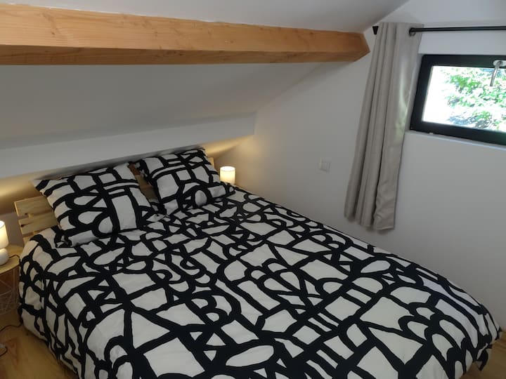 spavaća soba_1: prostor za spavanje u seoskoj kućici