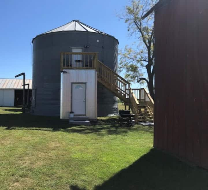 The  BIN HOUSE at THE GOOD LIFE FARM, SEWARD NE