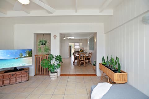 300m to beach (Pet-friendly) Boho Beach House