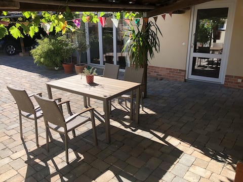 Expanded barn at the castle (loft with 2 bathrooms)