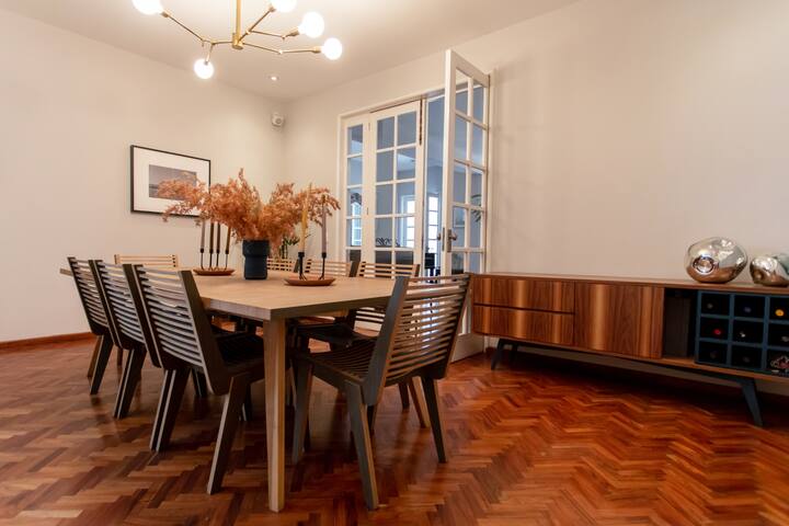 Exclusive Home in Roma Norte | Terrace & Fireplace gallery image 3