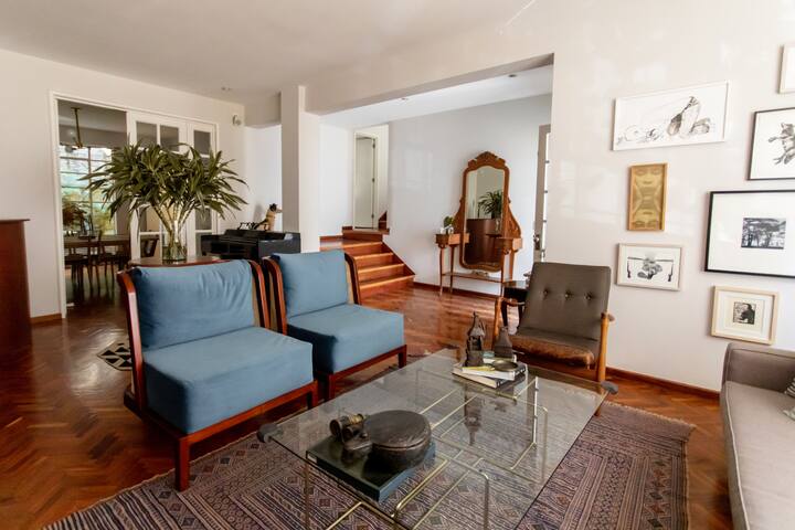 Exclusive Home in Roma Norte | Terrace & Fireplace gallery image 2