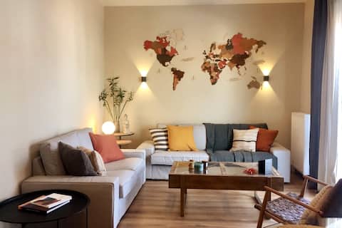 Top Airbnb: SIMONE Luxury Suite, Central Modern Apartment in Δήμος Τρίπολης