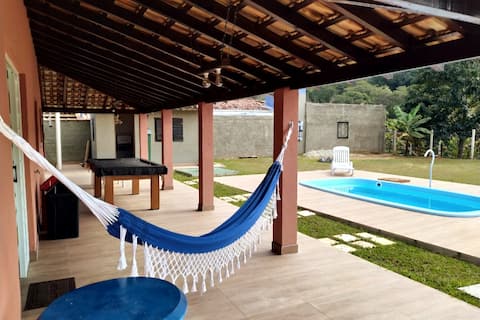 Top performing Airbnb: Complete farmhouse with pool and AMAZING VIEW!! in Jacareí