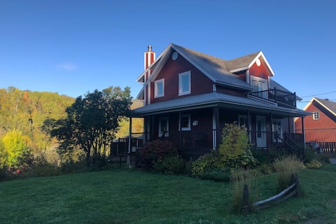 Beautiful house with river view