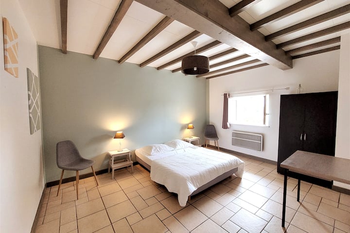 绿色客房Grande Gaverie
双人床140