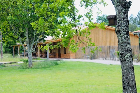 House in the middle of the forest, rated 5 stars