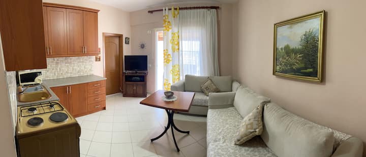 Spacious Apartment With Large Rooftop Terrace - サランダ