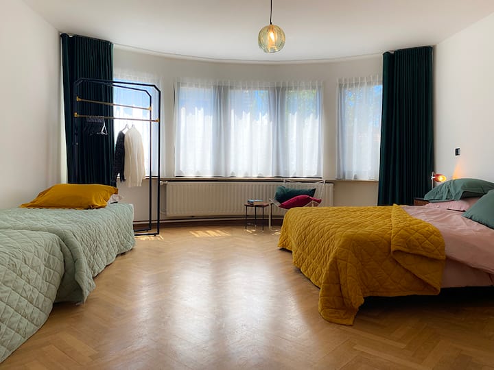 Dhomë gjumi jeshile