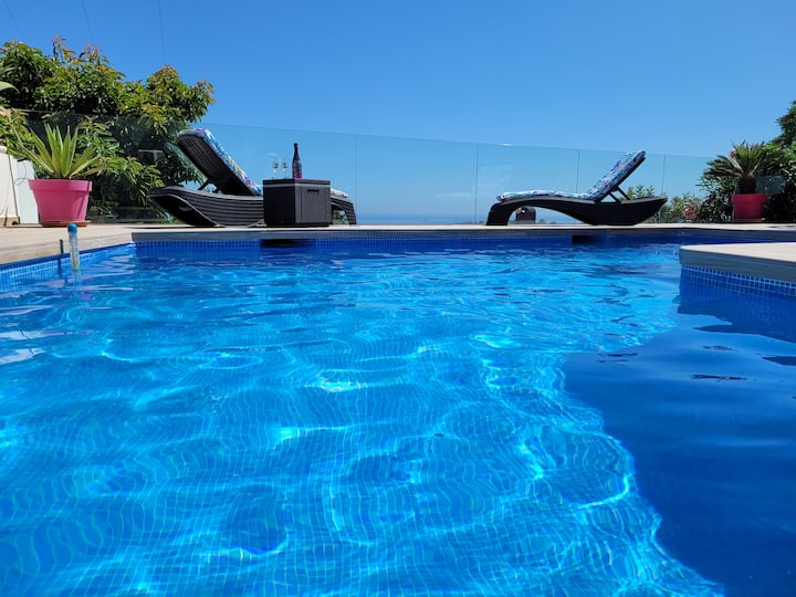 Grande Villa Avec Piscine Et Fantastique Vue Mer - Dénia