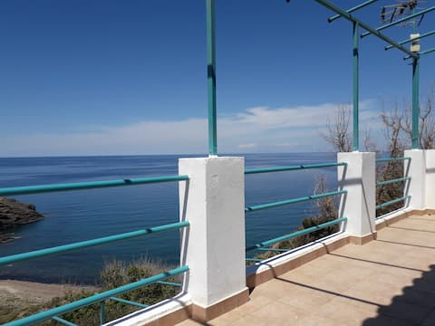 Independant house with a lovely view