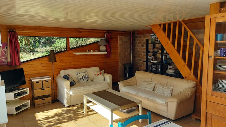 Magnifique Chalet Pylatais, Au Bord De La Forêt - Arcachon