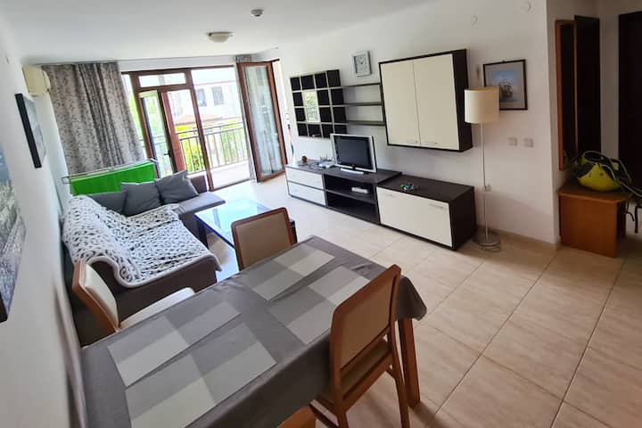 30 Meter Vom Strand Schönes Appartement In Einer Geschlossenen Anlage - Sveti Vlas