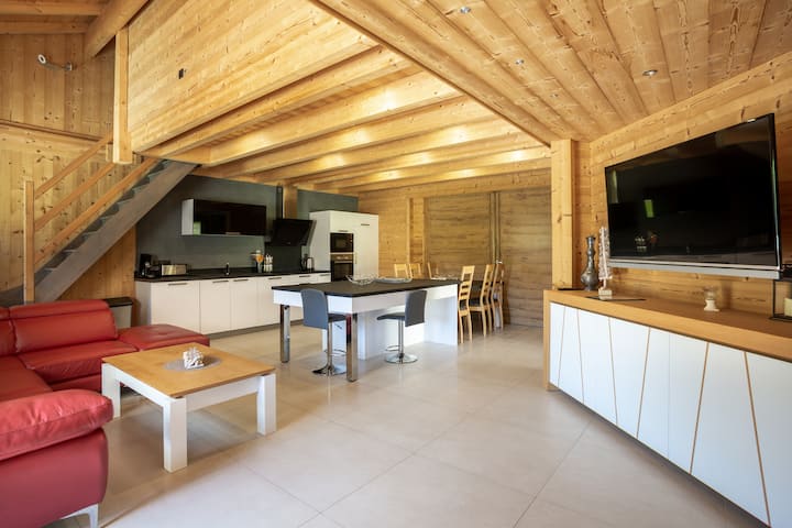 La Bise - Duplex Moderne, Jacuzzi, 1 Ou 2 Chambres - Lac de Gérardmer