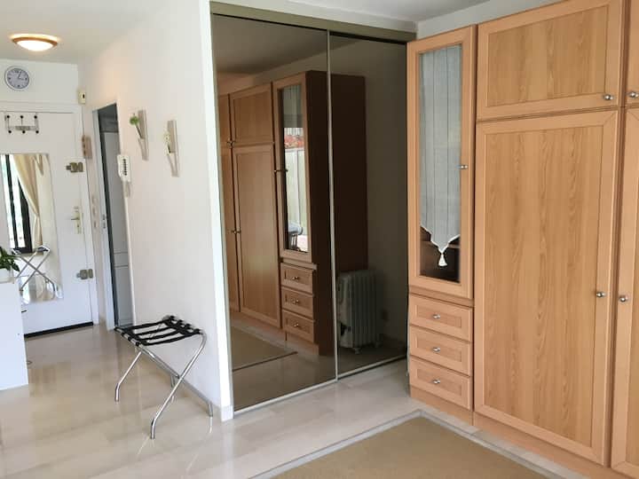 小衣架点亮，可俯瞰 