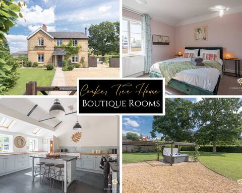 Conker Tree House Hot Tub & Gardens Boutique Rooms