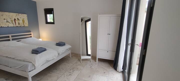 la chambre rez de jardin