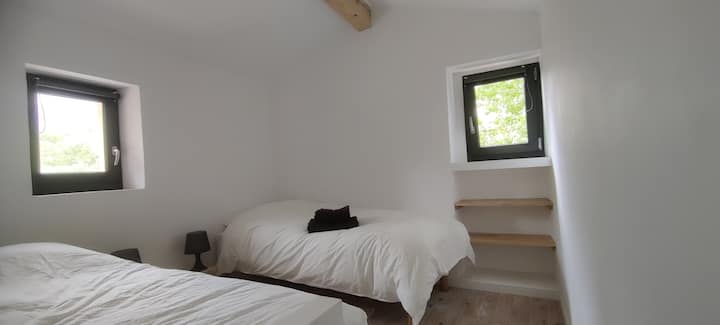 la chambre à l'étage
