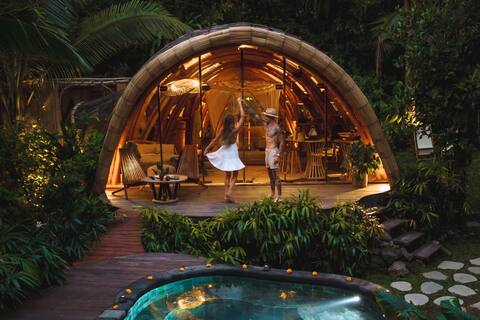 Hideout Cocooon - Barefoot luxury bamboo house
