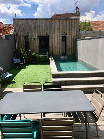 Echoppe bordelaise de 135m2, Piscine – 3 chambres gallery image 5