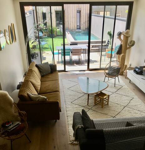 Echoppe bordelaise de 135m2, Piscine – 3 chambres gallery image 3