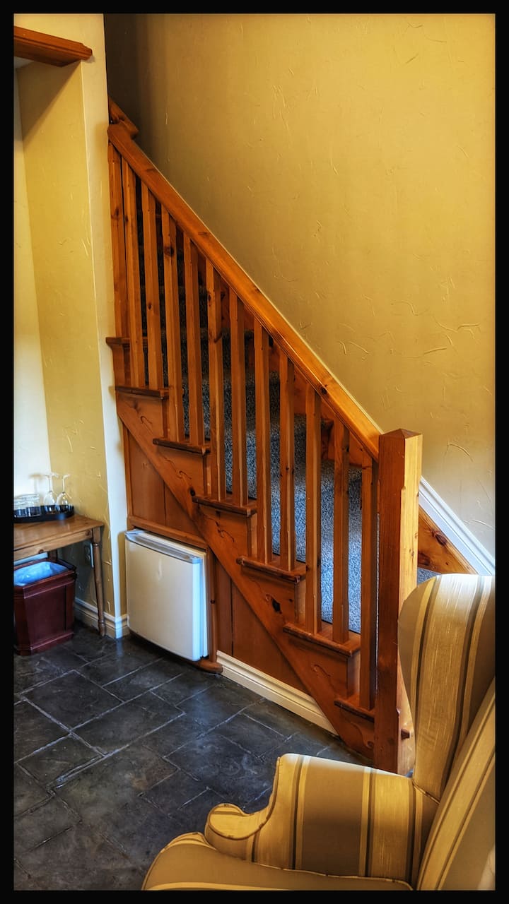 Stairs to the loft