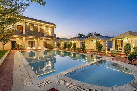 Zostel Homes Pushkar | Private Swiss Tent