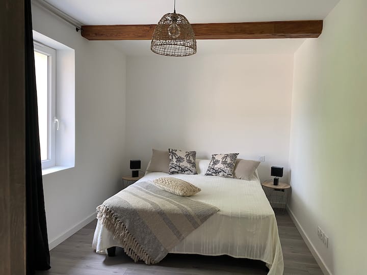 literie neuve, lit 160x200