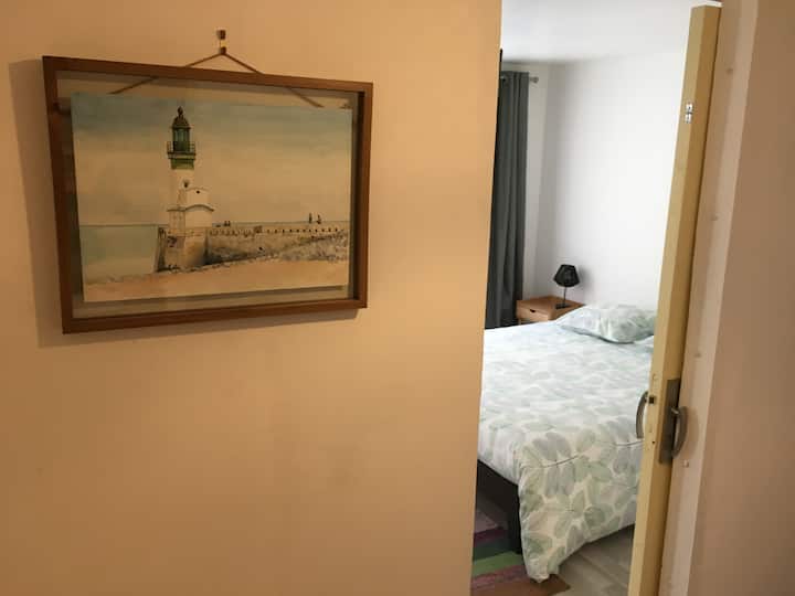 1er piso: dormitorio #1 con una cama de 160x200