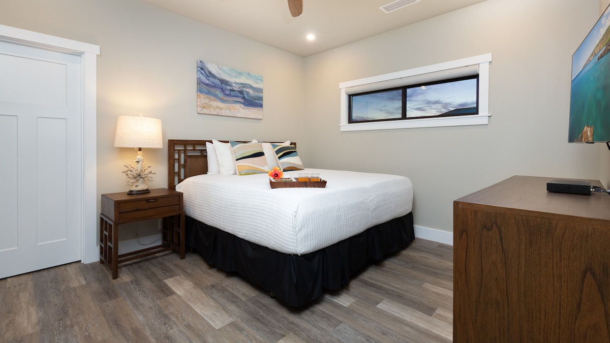 Spavaća soba br. 4 s dva odvojena kreveta (kombinirano kao bračni krevet s gelom)