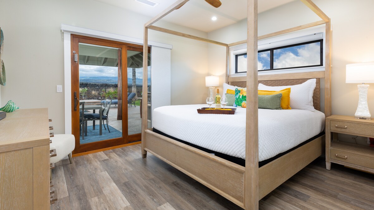 Primarni apartman br. 2 s bračnim krevetom (180x200), privatnom kupaonicom i pristupom lanaiju