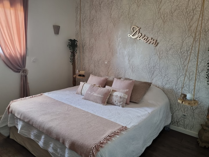 Parental chambre lit en 180x200