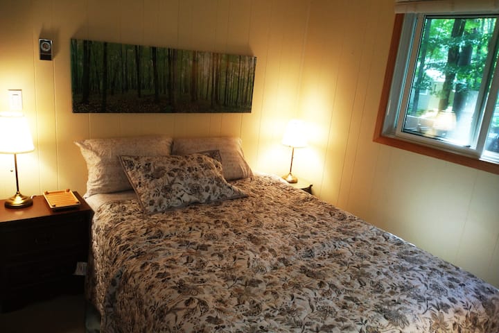 Chambre secondaire avec lit queen size